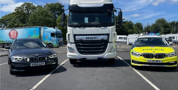 Operation Tramline Nabs Truckers Watching Films