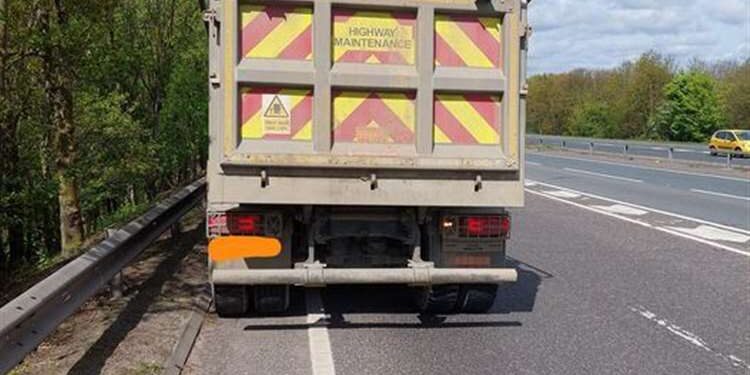 Trucker Reported For Taking Break On Live Carriageway